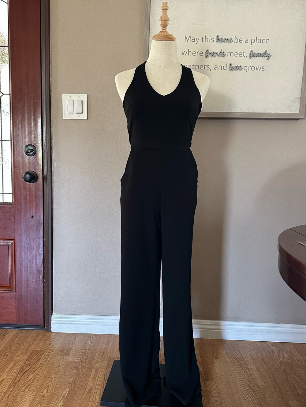 Classic Black Halter Jumpsuit